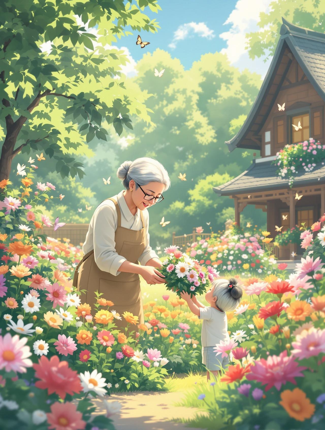 黄果短剧 - 外婆的小花园