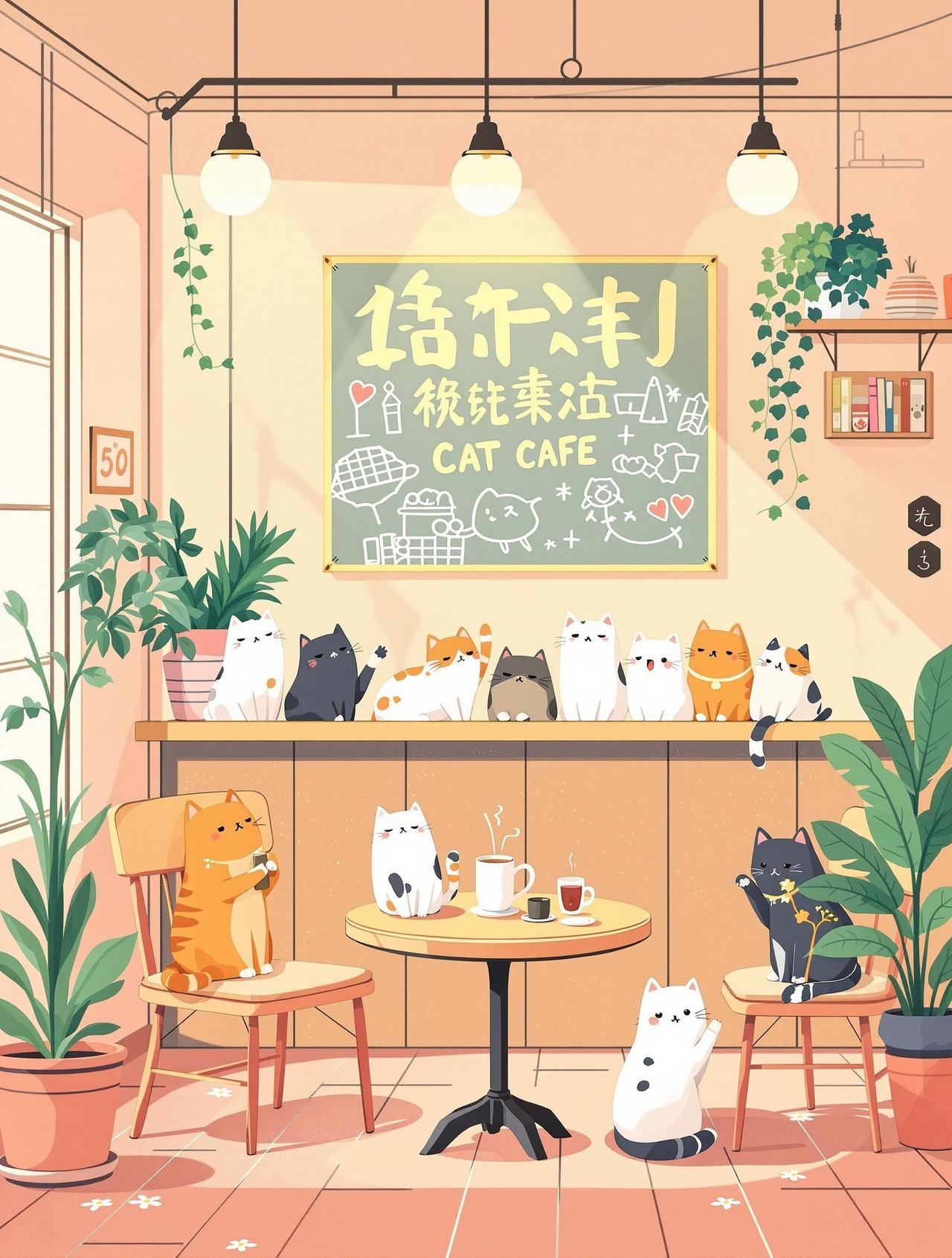 黄果短剧 - 猫咪咖啡馆 黄果短剧 - 猫咪咖啡馆 - 温情日常治愈动漫短剧