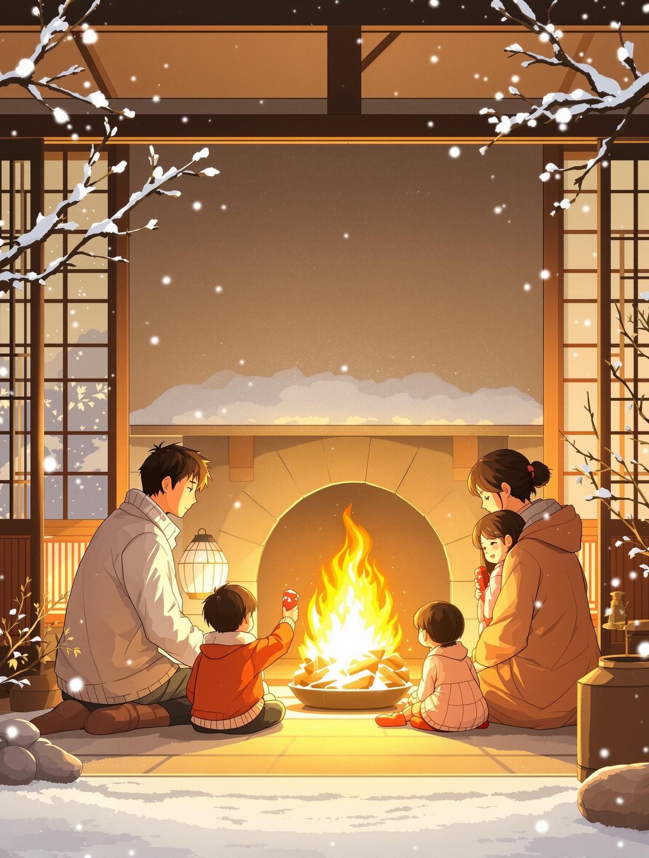 黄果短剧 - 雪夜物语 黄果短剧 - 雪夜物语 - 暖心家庭治愈动漫短剧